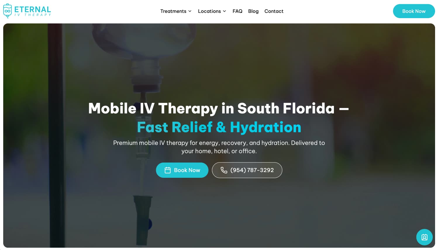 Cover image for Eternal IV Therapy